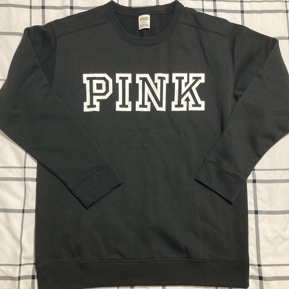PINK sweatshirt crew neck